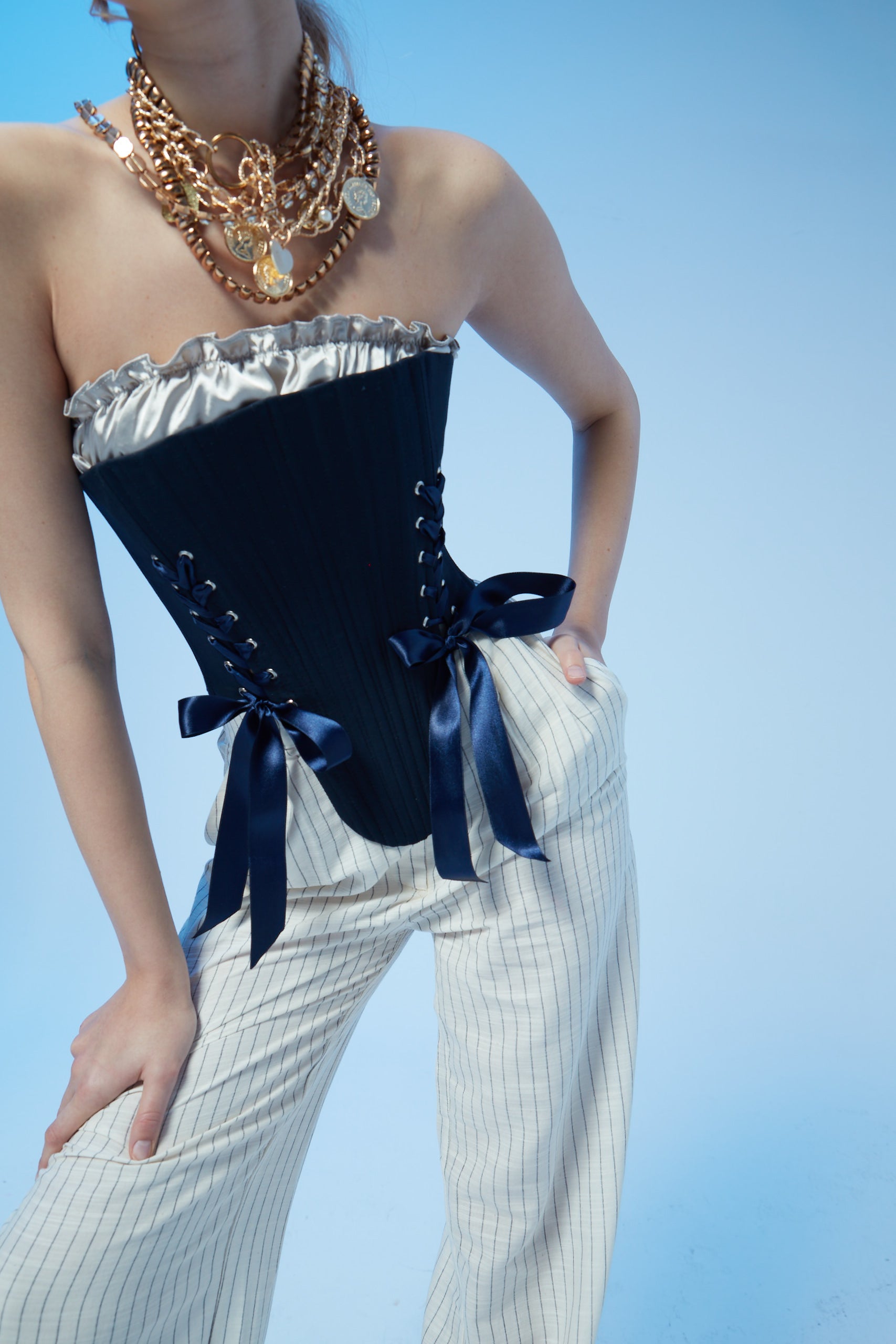 Marie Lacivert Korse Set