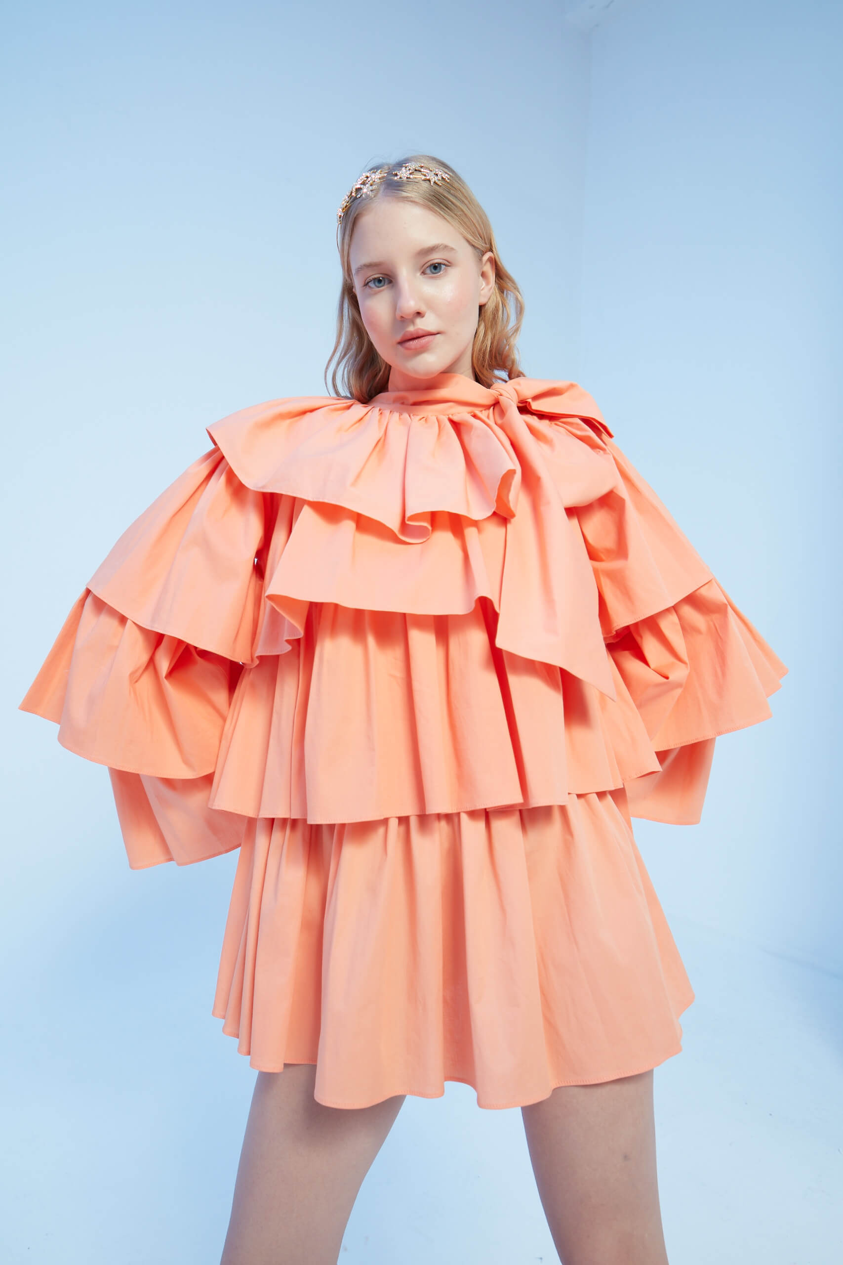 Bella Turuncu Elbise