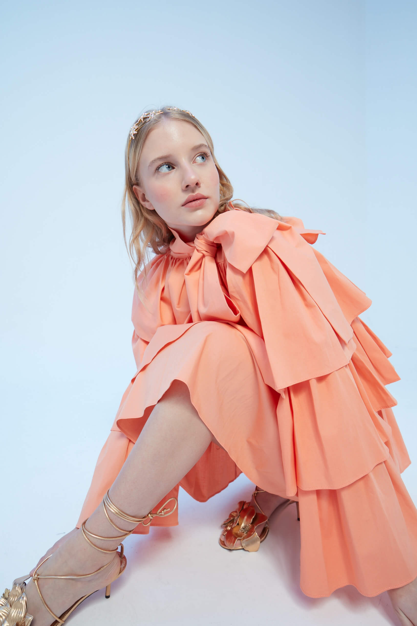 Bella Turuncu Elbise