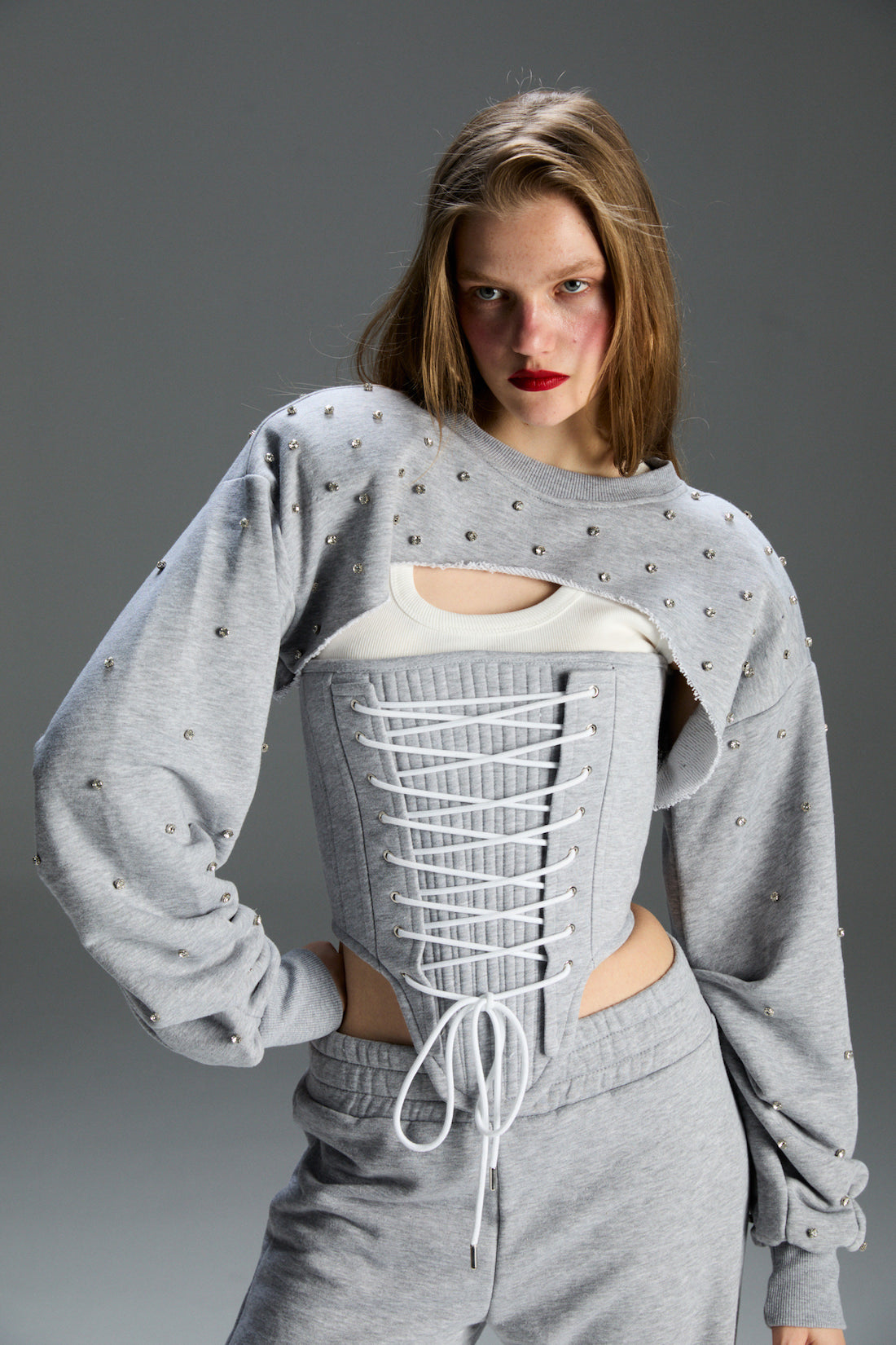 Luna Crop Sweatshirt