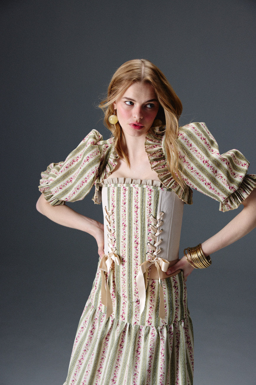 Rosewood Floral Bolero Üst