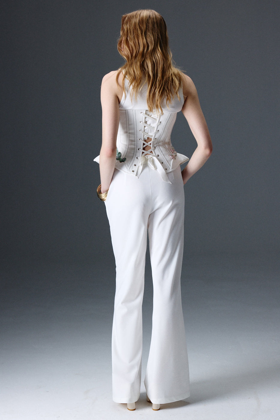 Grace Ekru Korse Set