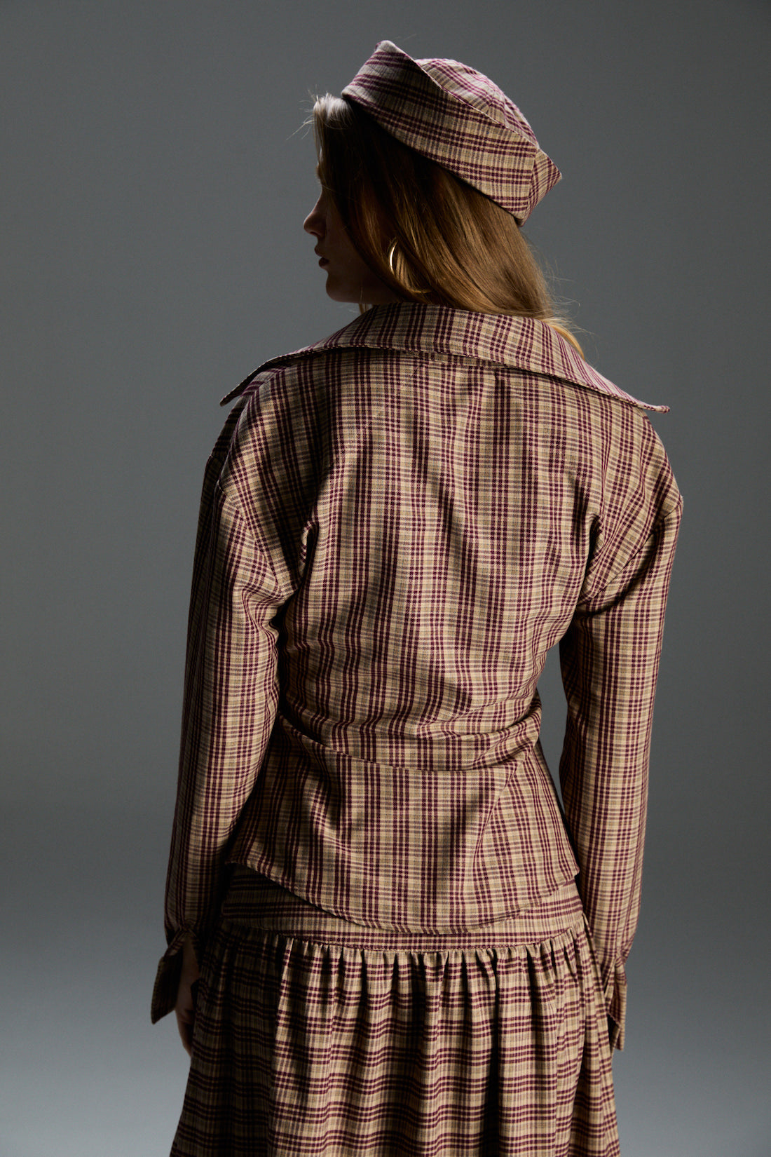 Flora Ekoseli Şapka