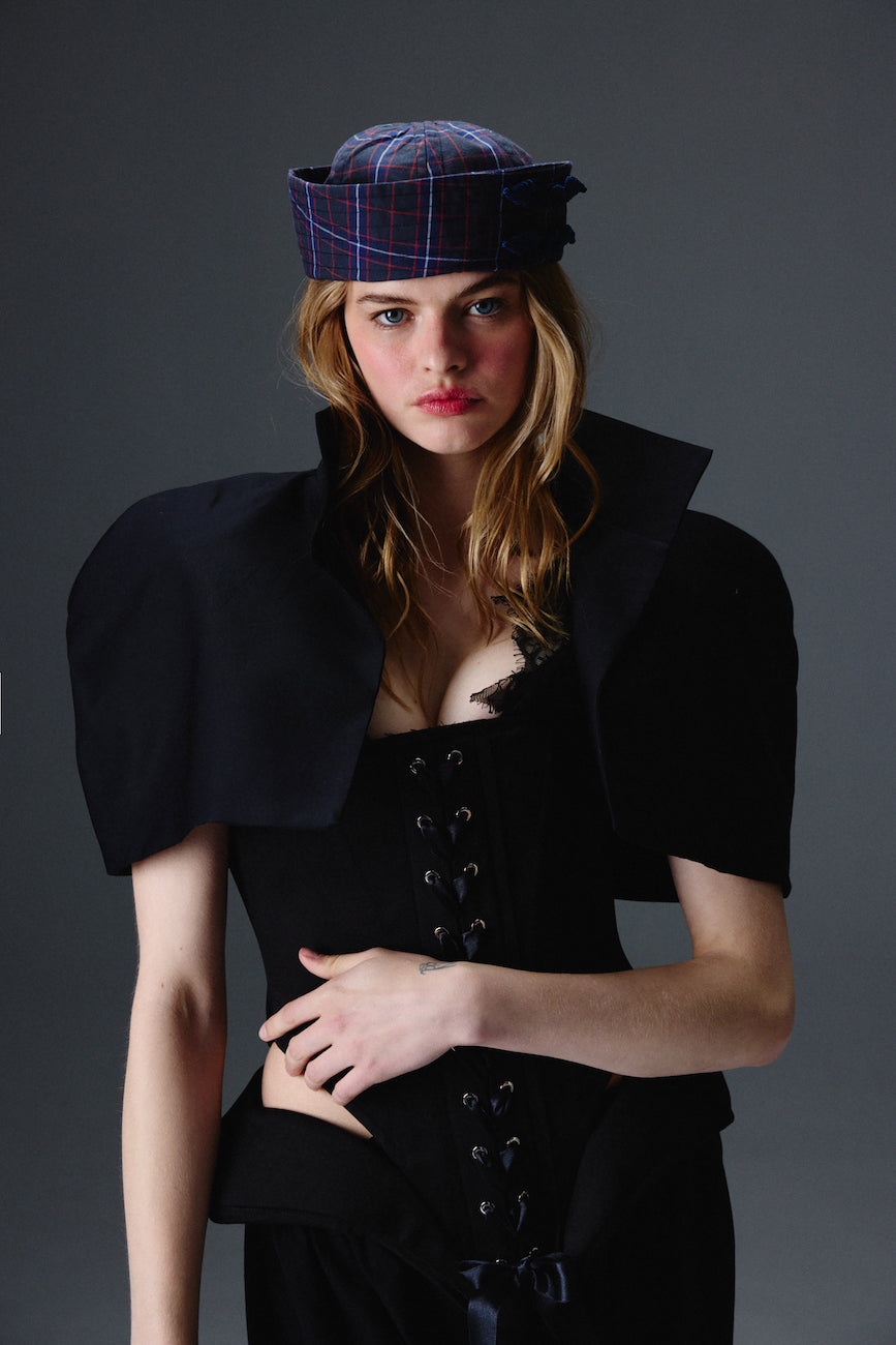 Grace Siyah Korse Set