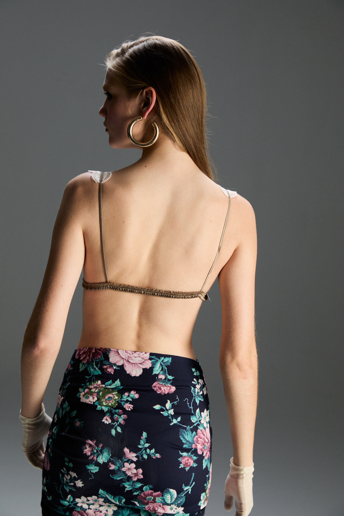 Shell Çiçekli Etek