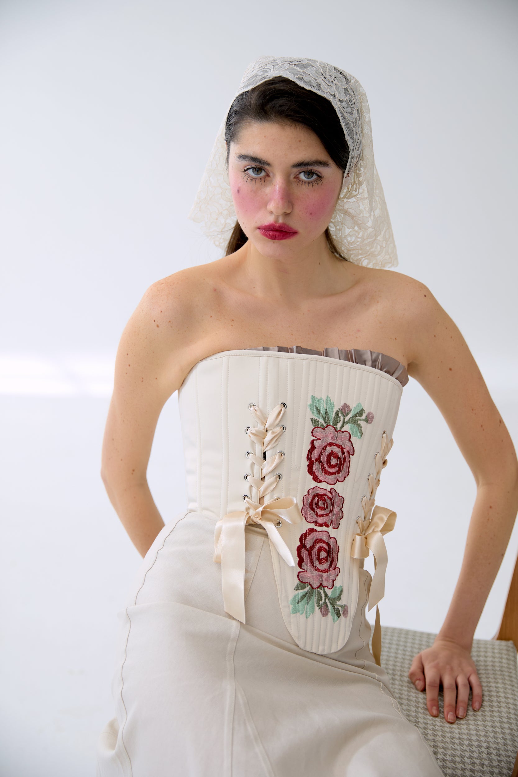 Rosa Korse Set