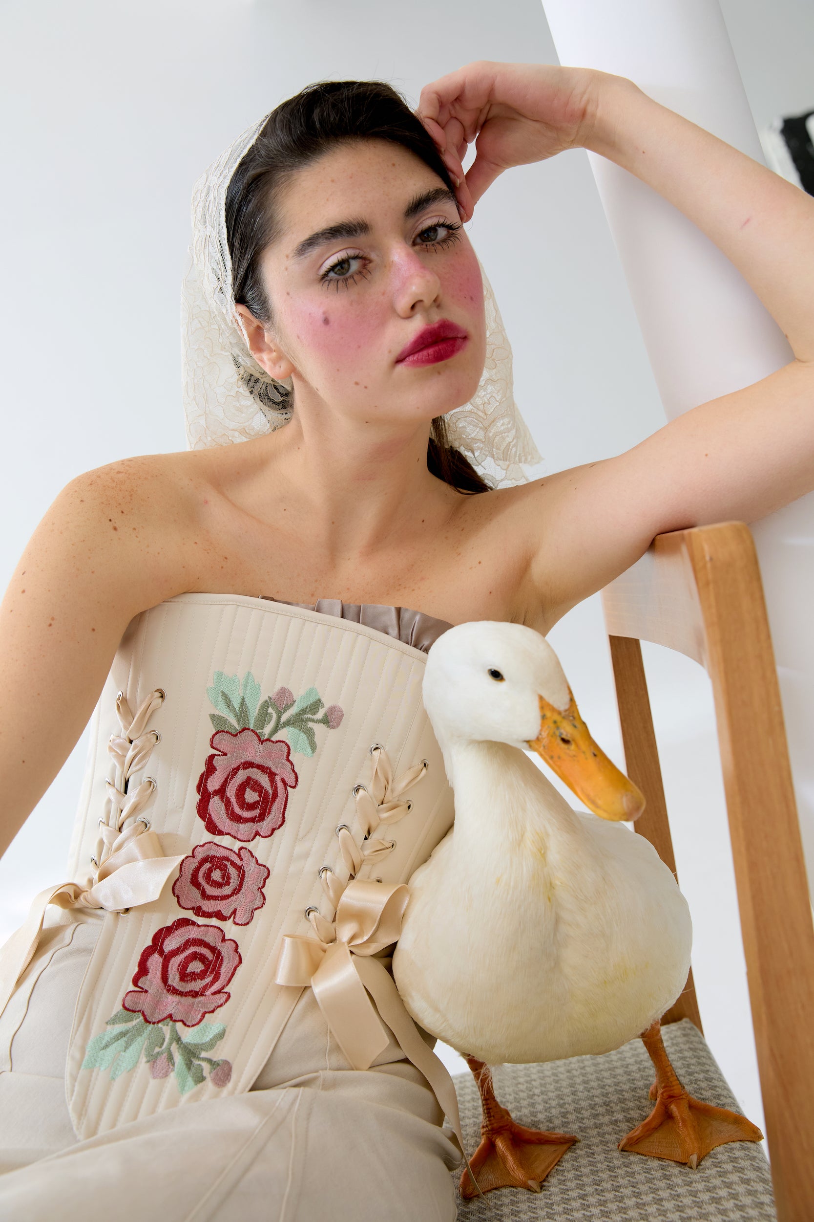 Rosa Korse Set