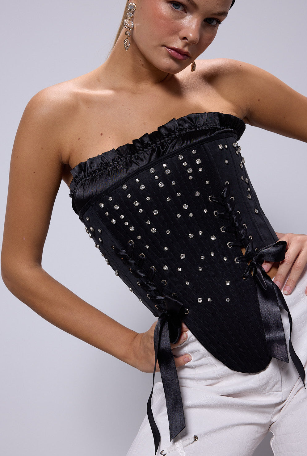 Gloria Ekru Korse Set