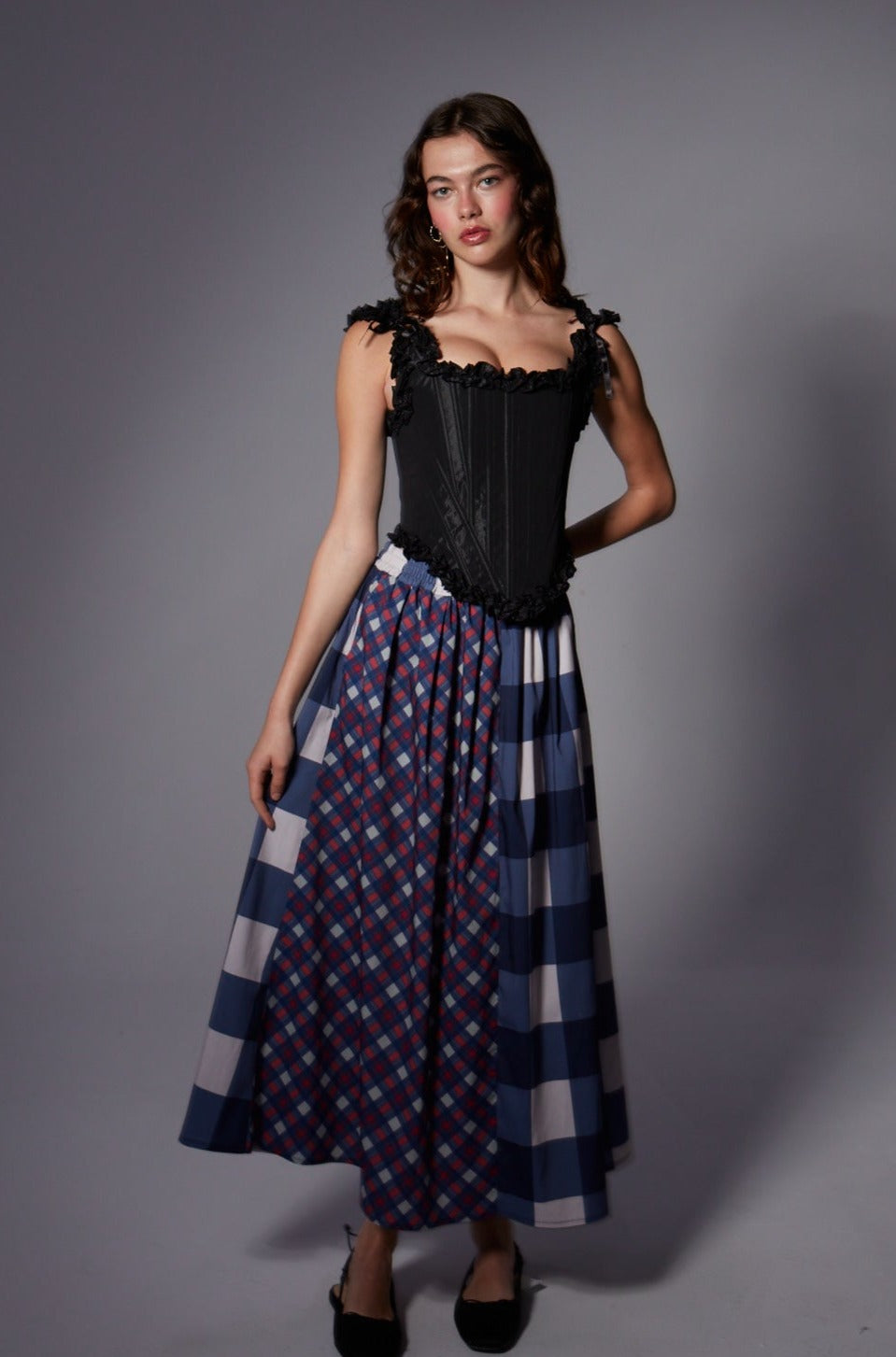 Amelia Plaid Skirt