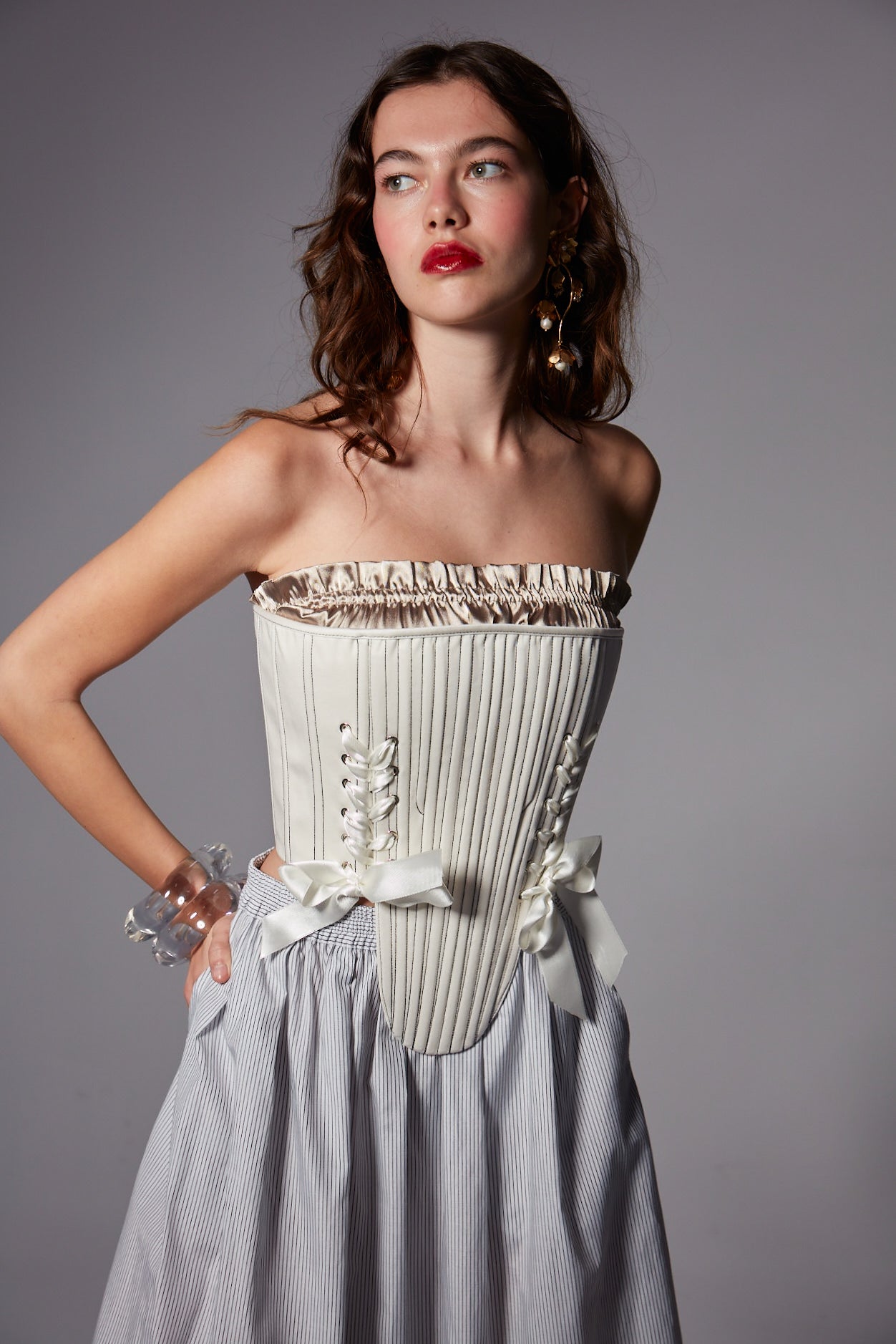 Marie Korse/Vizon Crop Set