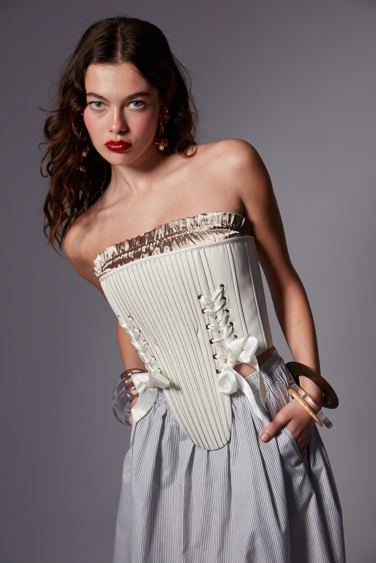 Marie Korse/Vizon Crop Set