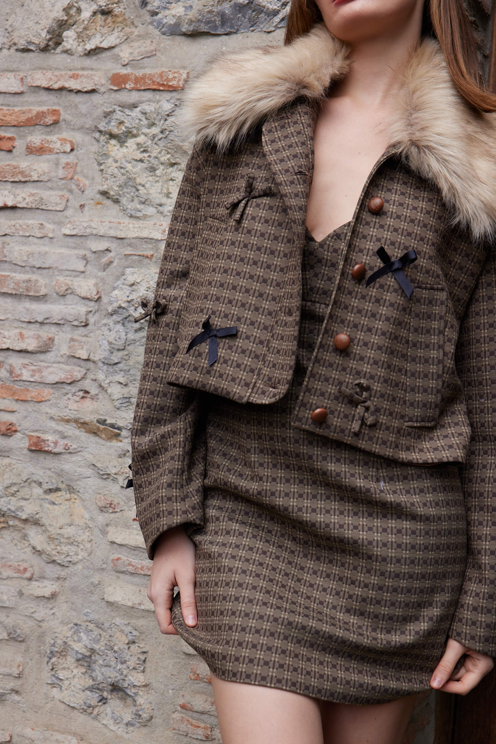 Amore Brown Jacket