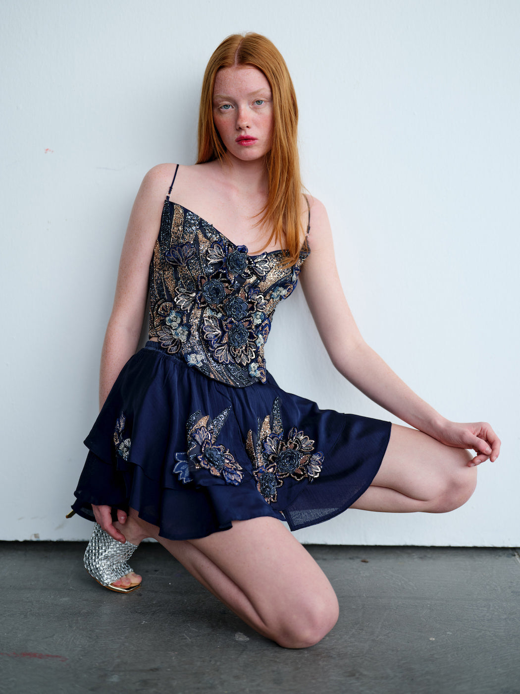 Athena Lacivert Corset