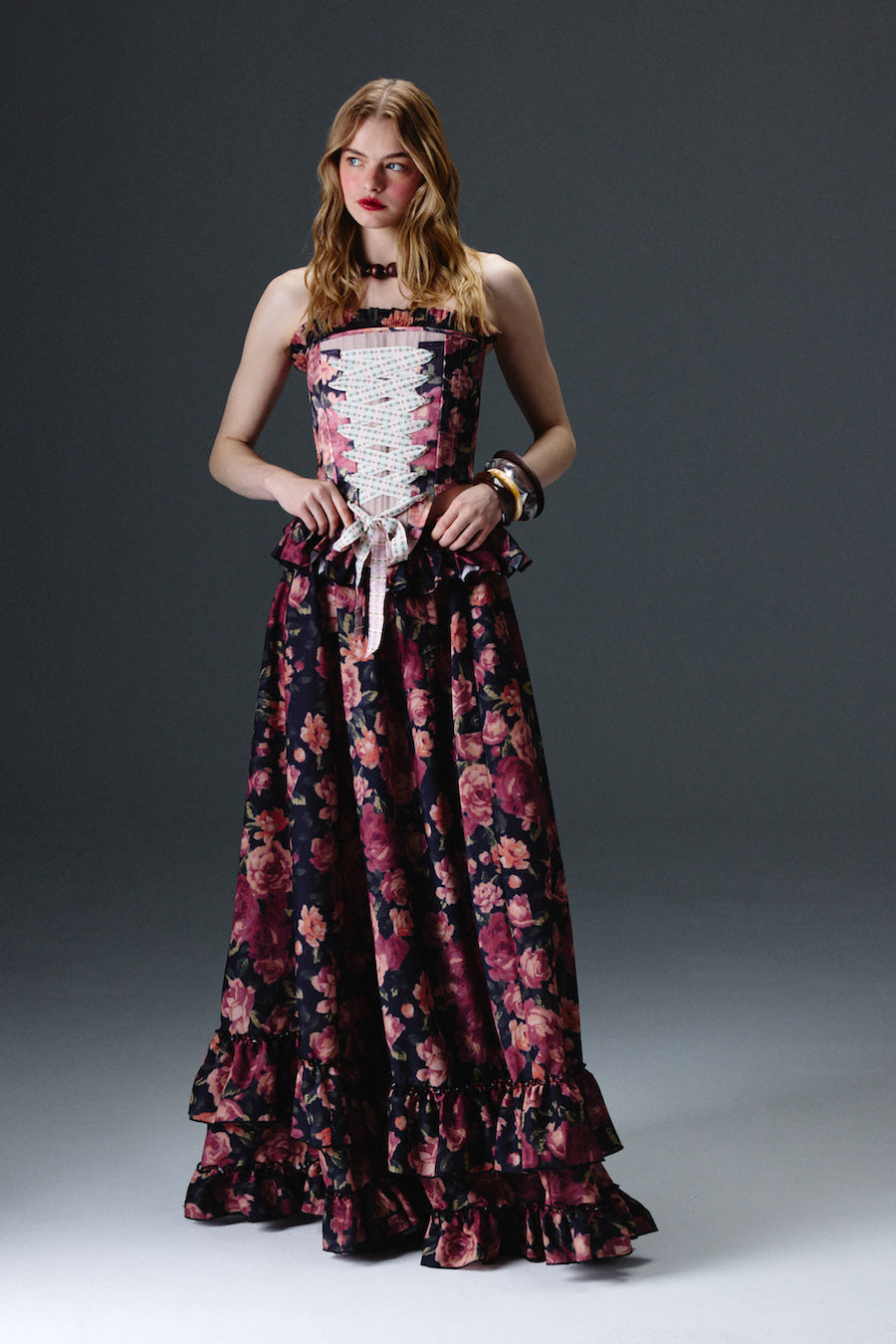 Luna Floral Corset