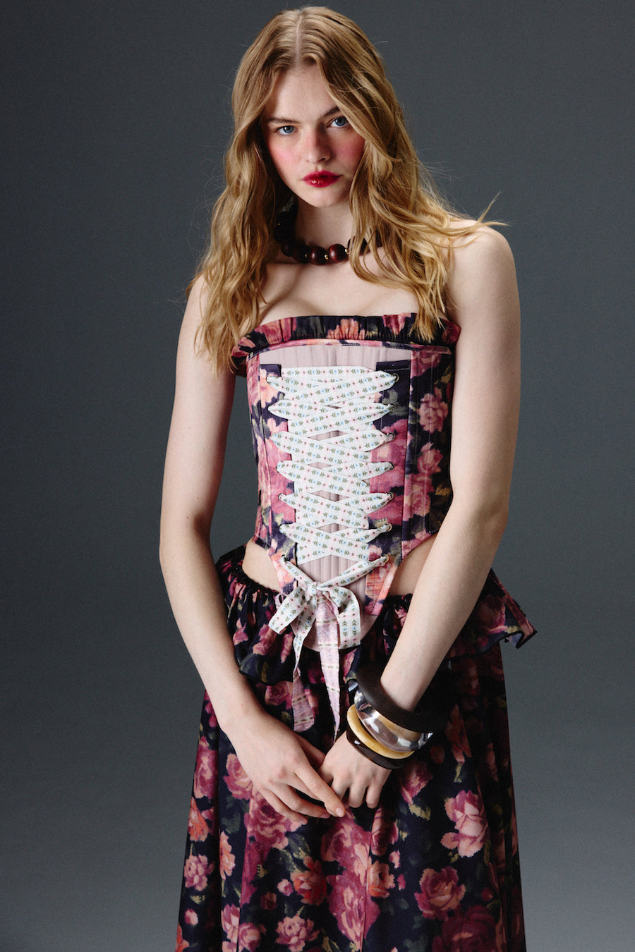 Luna Floral Corset