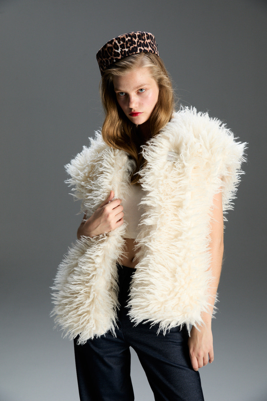 Milka Leopar Çift Taraflı Yelek