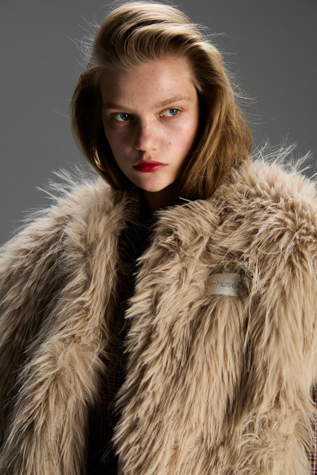 Milka Ekoseli Çift Taraflı Yelek