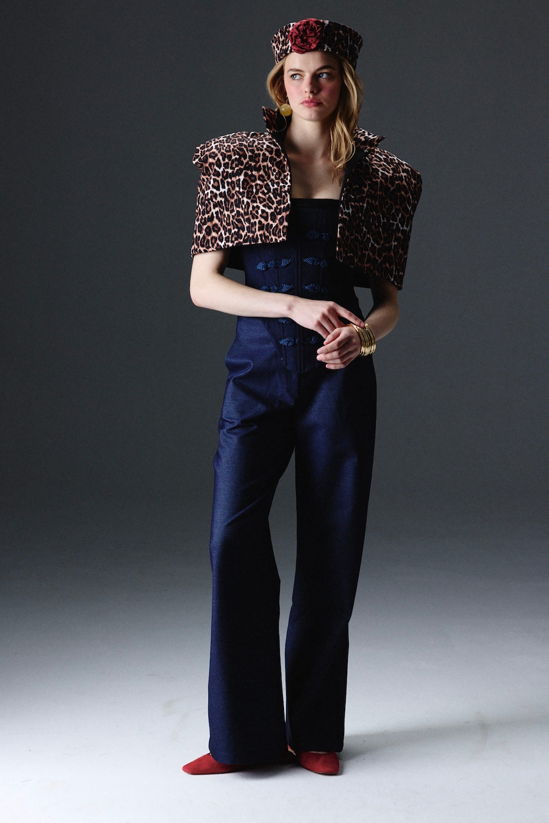 Sienna Leopar Pelerin