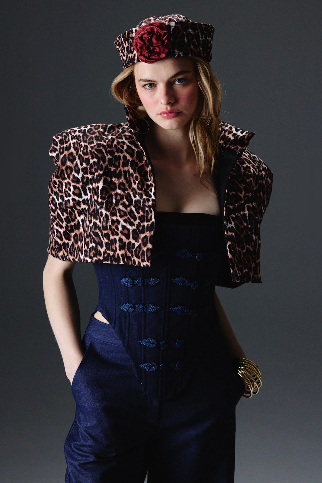 Sienna Leopar Pelerin