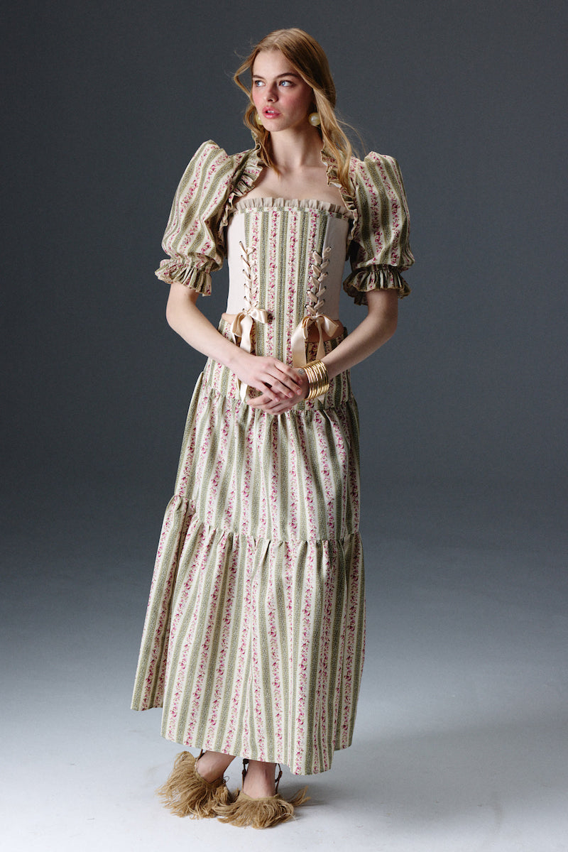 Rosewood Floral Bolero Üst