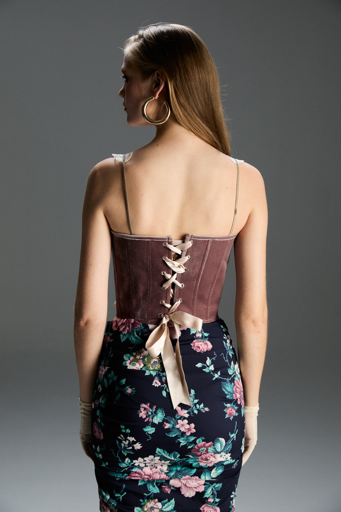 Marie Gül Kurusu Korse Set