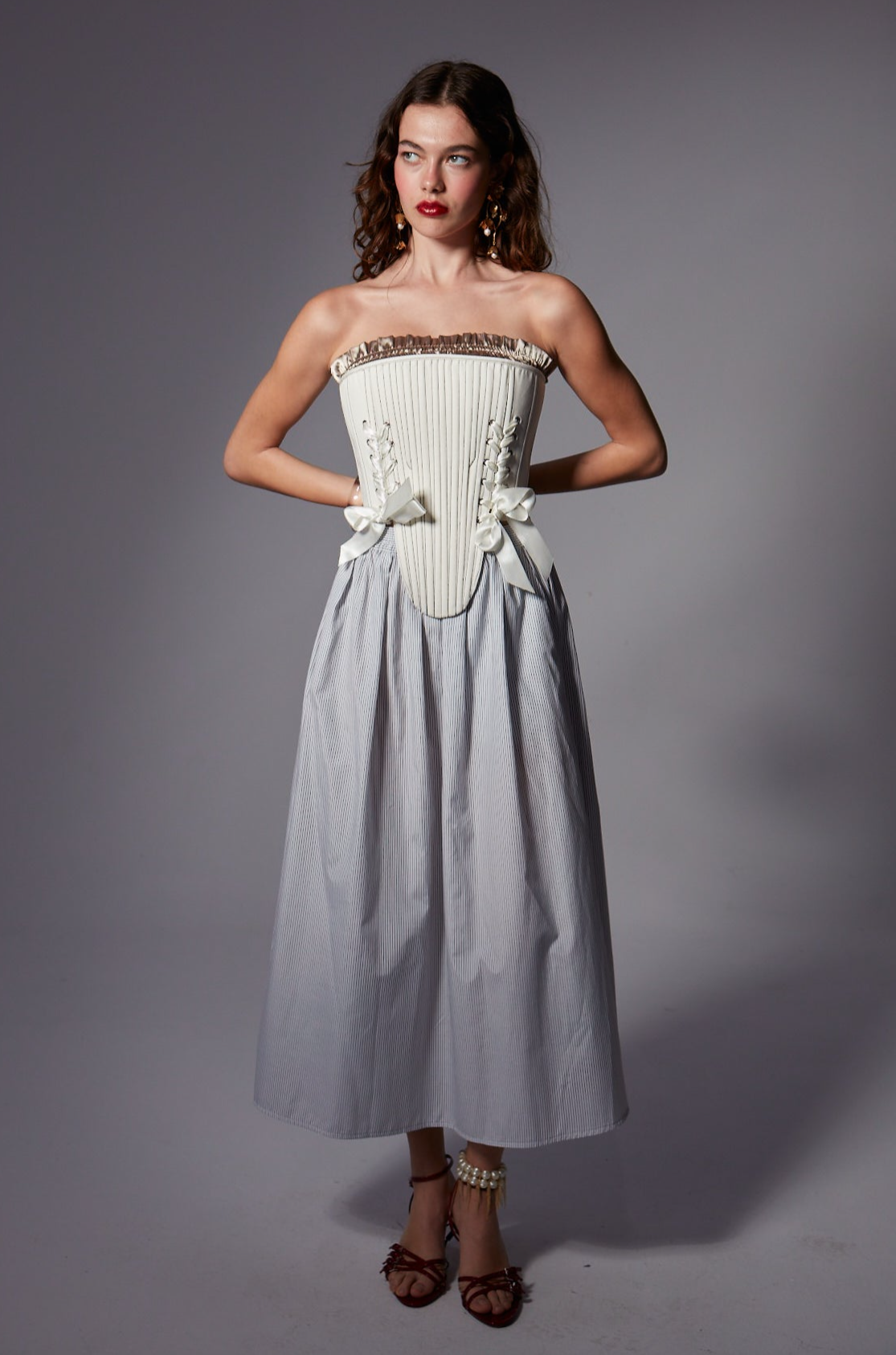 Marie Korse/Vizon Crop Set