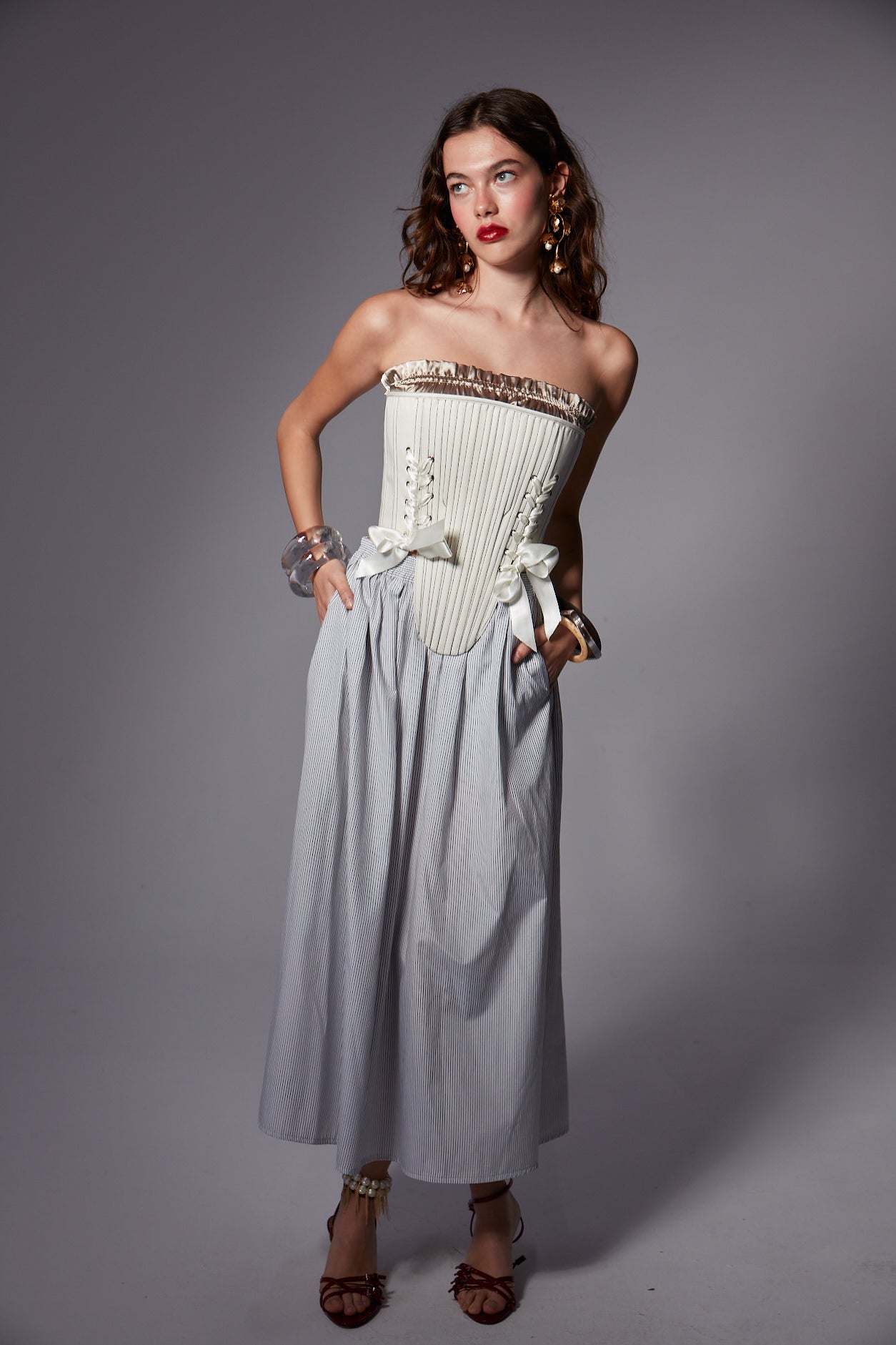 Marie Korse/Vizon Crop Set