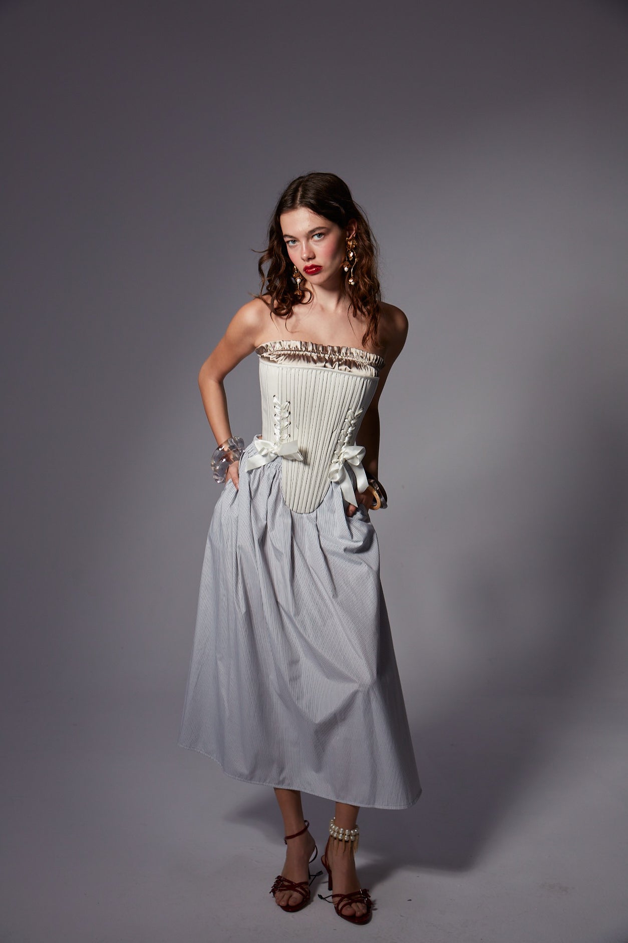 Marie Korse/Vizon Crop Set